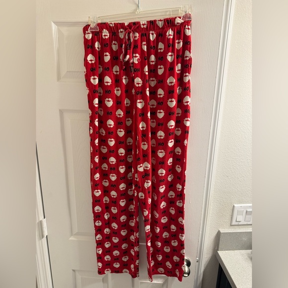 palmers brooks Other - Santa Print Red Unisex Pajama Pants